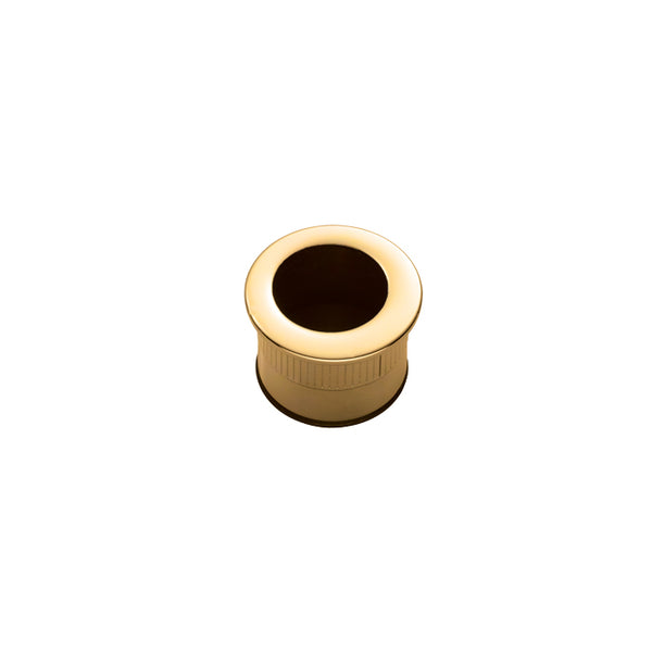 Manital - Small Edge Flush Pull 29mm - Polished Brass - ART56
