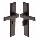 Heritage Brass Atlantis Long Bathroom set Matt Bronze finish - ATL6730-MB - Choice Handles