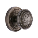 Heritage Brass Mortice Knob on Rose Aydon Design Matt Bronze finish - AYD1324-MB - Choice Handles
