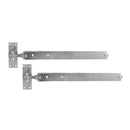Spira Brass - Hook and Band Hinge - Adjustable 12" - 300mm  - Galvanised - 7193 - Choice Handles