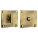 Heritage Brass Thumbturn & Emergency Release  for Bathroom & Bedroom Doors  Antique finish - BAU1555-AT - Choice Handles
