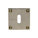 Heritage Brass Keyhole Escutcheon Antique finish - BAU1556-AT - Choice Handles