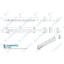Eurospec - Straight Barrel Bolt 200mm x 38mm - Bright Stainless Steel - BBT1200BSS - Choice Handles
