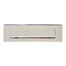 Prima - Victorian Front Door Letter Plate 305mm x 97mm - Bright Chrome - BC04E