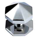 Prima - Carousel Centre Door Knob - Bright Chrome - BC12B