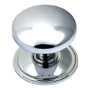 Prima - Dome Centre Door Knob - Bright Chrome - BC1311