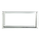 Prima - Card / Label Frames 114mm x 55 mm - Bright Chrome - BC2008D