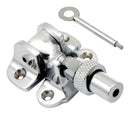 Prima - Window Brighton Fastener - Acorn London Style Locking - Bright Chrome - BC2019L