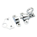 Prima - Window Fanlight Catch - Heavy Duty 50mm (L) x 55mm (W) - Bright Chrome - BC2024