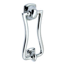Prima - Slim Diplomat Door Knocker 185mm x 80mm - Bright Chrome - BC2033