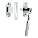 Prima - Window Knurled Casement Fastener - Bright Chrome - BC2042