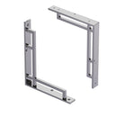 Prima - Art Deco Shelf Bracket 205mm x 155mm x 25mm - Bright Chrome - BC2043/8
