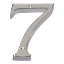 Prima - Door Numeral Screw Fix 76mm - Bright Chrome - BC219/7