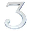 Prima - Door Numeral Pin Fix 152mm 3 - Bright Chrome - BC221/3