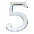 Prima - Door Numeral Pin Fix 152mm - Bright Chrome - BC221/5