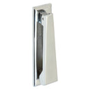 Prima - Contemporary Front Door Knocker 165mm x 40mm - Bright Chrome - BC26