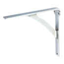 Prima - Shelf Bracket For Wood 104mm x 99mm - Bright Chrome - BC466