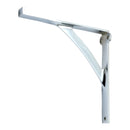 Prima - Shelf Bracket For Glass 152mm x 152mm - Bright Chrome - BC470