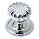 Prima - Peel Centre Door Knob - Bright Chrome - BC668