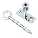 Prima - Window Locking Casement Stay Pin 40mm x 16mm - Bright Chrome - BC880