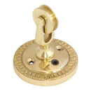 Prima - Pulleys Pulley on Round Plate - Polished Brass - BH1011APB