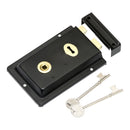 Prima - Door Rim Lock 155mm x 105mm - Black - BH49