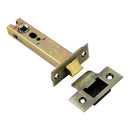 Prima - Door Tubular Latch CE Heavy Duty Backset 82mm 102mm - Antique Brass - BH77AB/4