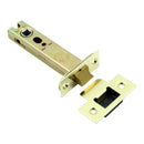 Prima - Door Tubular Latch CE Heavy Duty Backset 82mm 102mm - Electro Brass - BH77EB/4