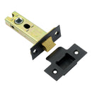Prima - Door Tubular Latch CE Heavy Duty Backset 57mm 76mm - Matt Black - BH77MB/3
