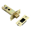 Prima - Door Tubular Deadbolt CE Heavy Duty Backset 57mm 76mm - Electro Brass - BH78EB/3