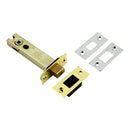 Prima - Door Tubular Deadbolt CE Heavy Duty Backset 82mm 102mm - Electro Brass / Bright Chrome - BH78EBBC/4