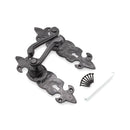 Spira Brass - Fleur De Lys Lever Handle - Matt Black - BI1101 - Choice Handles