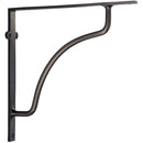 Heritage Brass Cable Shelf Bracket 10'' x 10'' Matt Bronze finish - BR2120 10-MB