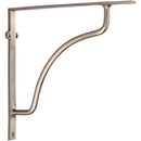 Heritage Brass Cable Shelf Bracket 10'' x 10'' Satin Nickel finish - BR2120 10-SN