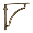 Heritage Brass Cable Shelf Bracket 6'' x 6'' Antique Brass finish - BR2120 6-AT
