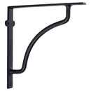 Heritage Brass Cable Shelf Bracket 8'' x 8'' Matt Black finish - BR2120 8-BKMT