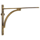 Heritage Brass Arch Shelf Bracket 10'' x 8'' Antique Brass finish - BR2140 10-AT