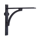 Heritage Brass Arch Shelf Bracket 6'' x 5'' Matt Black finish - BR2140 6-BKMT