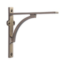 Heritage Brass Arch Shelf Bracket 6'' x 5'' Satin Nickel finish - BR2140 6-SN