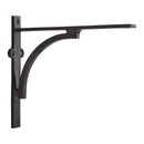 Heritage Brass Arch Shelf Bracket 8'' x 6.5'' Matt Bronze finish - BR2140 8-MB