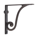 Heritage Brass Ornate Shelf Bracket 6'' x 5'' Matt Bronze finish - BR2170 6-MB