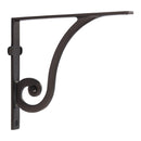 Heritage Brass Ornate Shelf Bracket 8'' x 6.5'' Matt Bronze finish - BR2170 8-MB