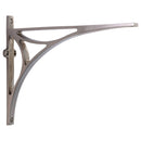 Heritage Brass Bridge Shelf Bracket 10'' x 8'' Satin Nickel finish - BR2190 10-SN