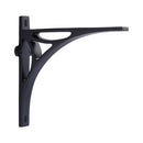 Heritage Brass Bridge Shelf Bracket 6'' x 5'' Matt Black finish - BR2190 6-BKMT