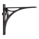Heritage Brass Bridge Shelf Bracket 8'' x 6.5'' Matt Bronze finish - BR2190 8-MB