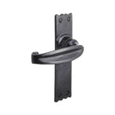 Spira Brass - Charlbury Lever Latch Handles - Black - BR4005 - Choice Handles