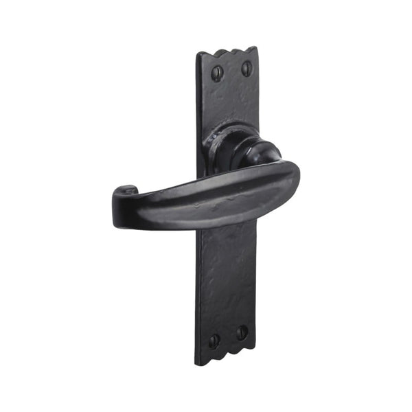 Spira Brass - Charlbury Lever Latch Handles - Black - BR4005 - Choice Handles