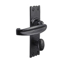 Spira Brass - Charlbury Lever Bathroom Handles - Black - BR4008 - Choice Handles