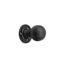 Spira Brass - Ball Rim/Mortice Door Knob - Black - BR4301 - Choice Handles