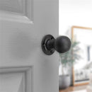 Spira Brass - Ball Rim/Mortice Door Knob - Black - BR4301 - Choice Handles